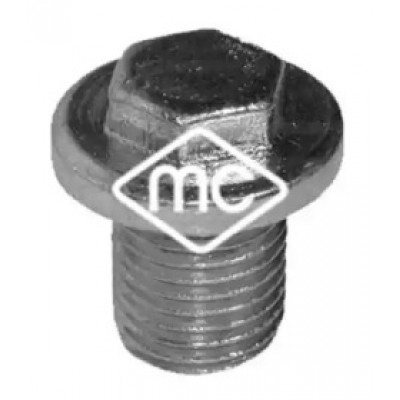 Резьбовая пробка, масляный поддон 00669 METALCAUCHO - купить в магазине запчастей по Украине