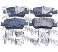 Комплект тормозных колодок, дисковый тормоз FEBEST 0101-ADE150R 0101ADE150R FEBEST - купить в магазине запчастей по Украине