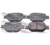 Комплект тормозных колодок, дисковый тормоз FEBEST 0101-CDE120F 0101CDE120F FEBEST - купить в магазине запчастей по Украине