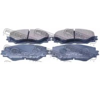 Комплект тормозных колодок, дисковый тормоз FEBEST 0101-ZZE150F 0101ZZE150F FEBEST - купить в магазине запчастей по Украине
