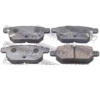Комплект тормозных колодок, дисковый тормоз FEBEST 0101-ZZE150R 0101ZZE150R FEBEST - купить в магазине запчастей по Украине