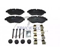 Комплект тормозных колодок, дисковый тормоз TRUCKTEC AUTOMOTIVE 02.35.196 0235196 TRUCKTEC AUTOMOTIVE - купить в магазине запчастей по Украине