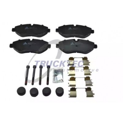 Комплект тормозных колодок, дисковый тормоз 0235196 TRUCKTEC AUTOMOTIVE - купить в магазине запчастей по Украине