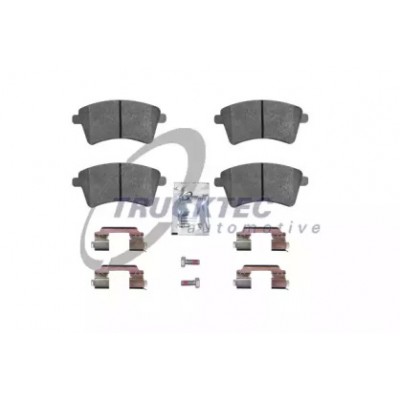 Комплект тормозных колодок, дисковый тормоз 0235445 TRUCKTEC AUTOMOTIVE - купить в магазине запчастей по Украине