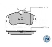 Комплект тормозных колодок, дисковый тормоз MEYLE 025 231 2419/PD 0252312419PD MEYLE - купить в магазине запчастей по Украине