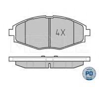 Комплект тормозных колодок, дисковый тормоз MEYLE 025 232 4117/PD 0252324117PD MEYLE - купить в магазине запчастей по Украине