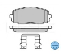 Комплект тормозных колодок, дисковый тормоз MEYLE 025 242 7516/W 0252427516W MEYLE - купити в магазині запчастин по Україні