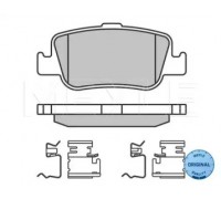 Комплект тормозных колодок, дисковый тормоз MEYLE 025 246 6415/W 0252466415W MEYLE - купить в магазине запчастей по Украине