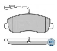 Комплект тормозных колодок, дисковый тормоз MEYLE 025 251 4718/PD 0252514718PD MEYLE - купить в магазине запчастей по Украине