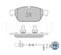 Комплект тормозных колодок, дисковый тормоз MEYLE 025 261 5820/PD 0252615820PD MEYLE - купить в магазине запчастей по Украине
