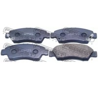 Комплект тормозных колодок, дисковый тормоз FEBEST 0301-EUF 0301EUF FEBEST - купити в магазині запчастин по Україні
