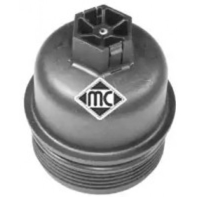 Крышка, корпус масляного фильтра 03838 METALCAUCHO - купить в магазине запчастей по Украине