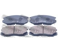 Комплект тормозных колодок, дисковый тормоз FEBEST 0401-CBF 0401CBF FEBEST - купить в магазине запчастей по Украине