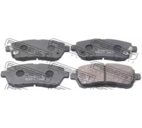 Комплект тормозных колодок, дисковый тормоз FEBEST 0501-DEF 0501DEF FEBEST - купить в магазине запчастей по Украине