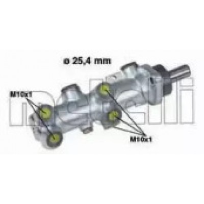 Главный тормозной цилиндр 050239 METELLI - купить в магазине запчастей по Украине