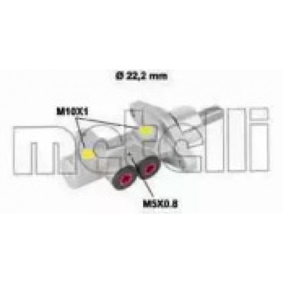 Главный тормозной цилиндр 050549 METELLI - купить в магазине запчастей по Украине