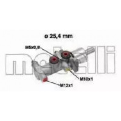 Главный тормозной цилиндр 050554 METELLI - купить в магазине запчастей по Украине