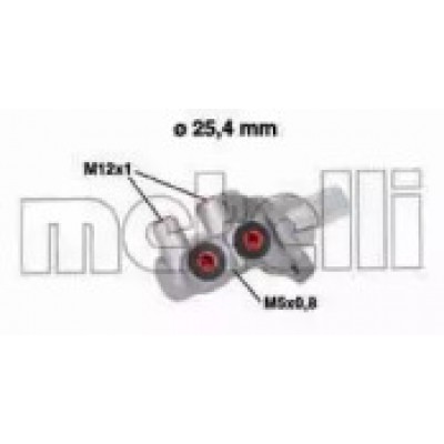 Главный тормозной цилиндр 050571 METELLI - купить в магазине запчастей по Украине