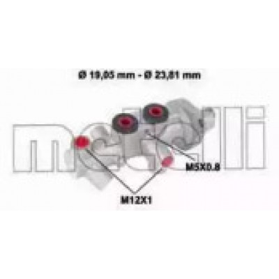Главный тормозной цилиндр 050623 METELLI - купить в магазине запчастей по Украине