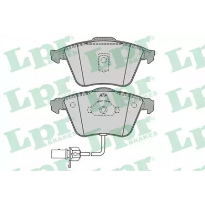 Комплект тормозных колодок, дисковый тормоз 05P1230 LPR - купить в магазине запчастей по Украине