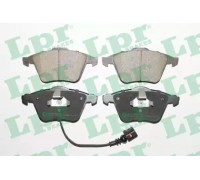 Комплект тормозных колодок, дисковый тормоз LPR 05P1384 05P1384 LPR - купить в магазине запчастей по Украине