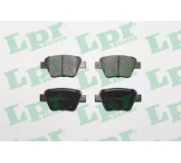 Комплект тормозных колодок, дисковый тормоз LPR 05P1608 05P1608 LPR - купить в магазине запчастей по Украине