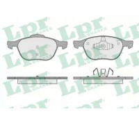 Комплект тормозных колодок, дисковый тормоз LPR 05P1627 05P1627 LPR - купить в магазине запчастей по Украине