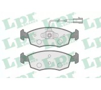 Комплект тормозных колодок, дисковый тормоз LPR 05P1653 05P1653 LPR - купить в магазине запчастей по Украине