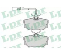 Комплект тормозных колодок, дисковый тормоз LPR 05P1699 05P1699 LPR - купить в магазине запчастей по Украине