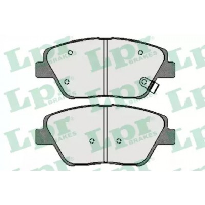 Комплект тормозных колодок, дисковый тормоз 05P1736 LPR - купить в магазине запчастей по Украине