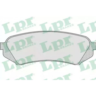Комплект тормозных колодок, дисковый тормоз 05P835 LPR - купити в магазині запчастин по Україні