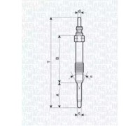 Свеча накаливания MAGNETI MARELLI 062900053304 062900053304 MAGNETI MARELLI - купить в магазине запчастей по Украине