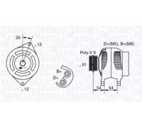 063321826010 MAGNETI MARELLI - купить в магазине запчастей по Украине