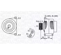 Генератор MAGNETI MARELLI 063377006010 063377006010 MAGNETI MARELLI - купить в магазине запчастей по Украине