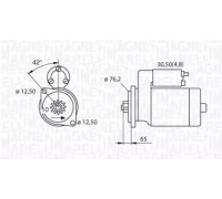 Стартер MAGNETI MARELLI 063521214020 063521214020 MAGNETI MARELLI - купить в магазине запчастей по Украине
