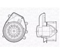Вентилятор салона MAGNETI MARELLI 069412690010 069412690010 MAGNETI MARELLI - купить в магазине запчастей по Украине