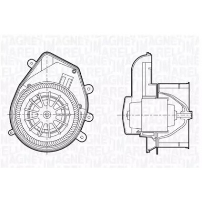 Вентилятор салона 069412690010 MAGNETI MARELLI - купить в магазине запчастей по Украине