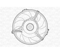 Вентилятор, охлаждение двигателя MAGNETI MARELLI 069422263010 069422263010 MAGNETI MARELLI - купить в магазине запчастей по Украине