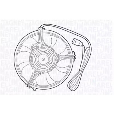 Вентилятор, охлаждение двигателя 069422467010 MAGNETI MARELLI - купить в магазине запчастей по Украине