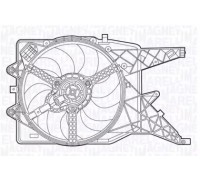 Вентилятор, охлаждение двигателя MAGNETI MARELLI 069422491010 069422491010 MAGNETI MARELLI - купить в магазине запчастей по Украине
