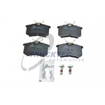 Комплект тормозных колодок, дисковый тормоз 0735105 TRUCKTEC AUTOMOTIVE - купить в магазине запчастей по Украине