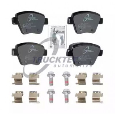 Комплект тормозных колодок, дисковый тормоз 0735247 TRUCKTEC AUTOMOTIVE - купить в магазине запчастей по Украине