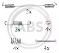 Комплектующие, тормозная колодка A.B.S. 0796Q 0796Q A.B.S. - купить в магазине запчастей по Украине