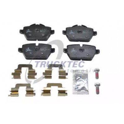 Комплект тормозных колодок, дисковый тормоз 0834131 TRUCKTEC AUTOMOTIVE - купить в магазине запчастей по Украине