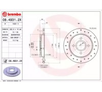 0849312X BREMBO - купить в магазине запчастей по Украине