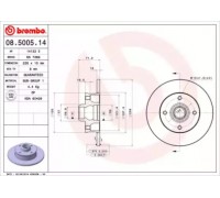 08500514 BREMBO - купить в магазине запчастей по Украине