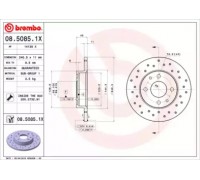 0850851X BREMBO - купить в магазине запчастей по Украине