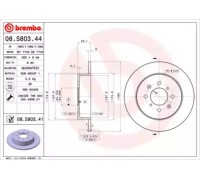 08580341 BREMBO - купити в магазині запчастин по Україні