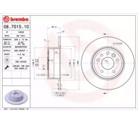 08701510 BREMBO - купить в магазине запчастей по Украине