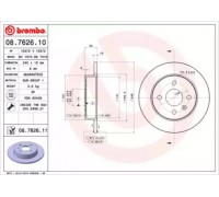 08762610 BREMBO - купить в магазине запчастей по Украине